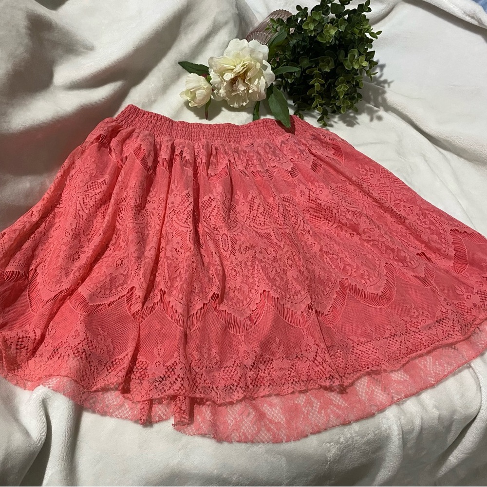 Bar III Lace skirt